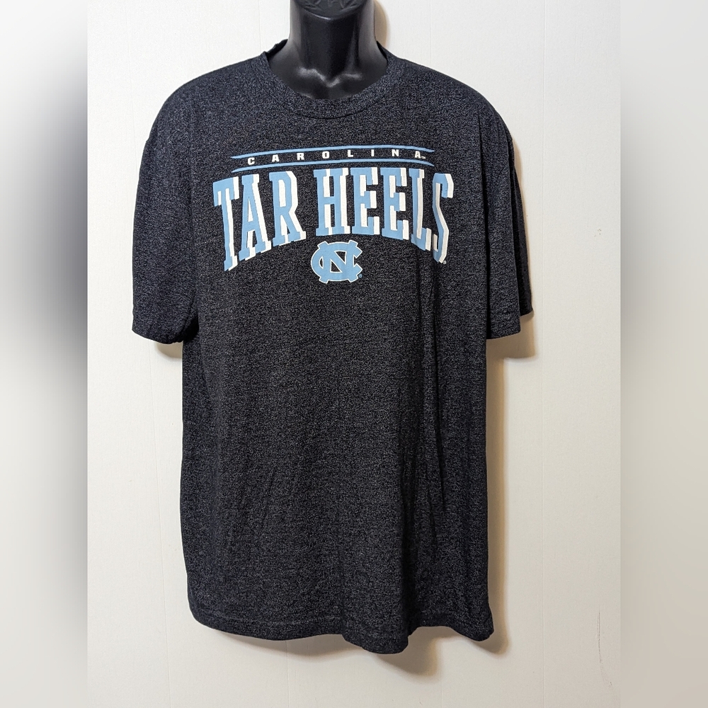 Men's UNC Heathered Charcoal North Carolina Tar Heels Team Logo Size XL